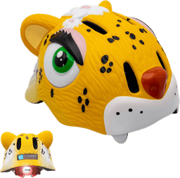 Crazy Safety Leopard Kid's Helmet