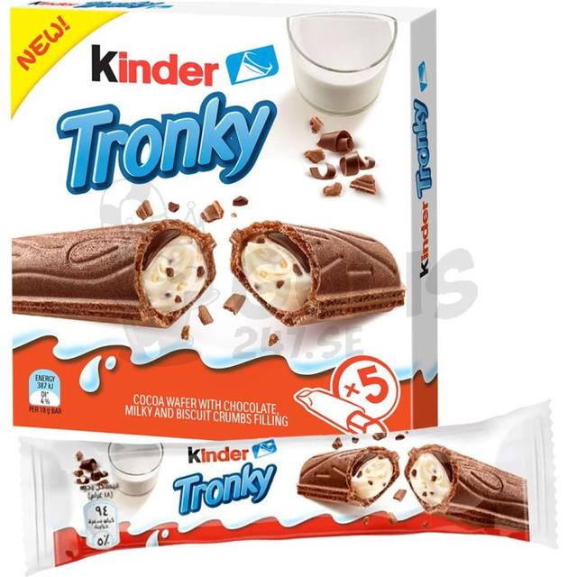 Kinder Tronky Chocolate Waffle Snack 90g