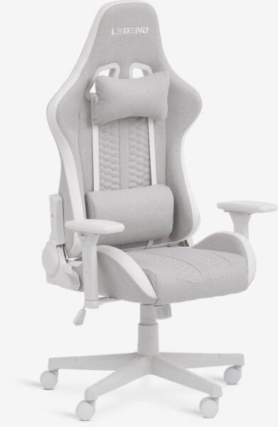 NIBE White/Beige Gaming Chair