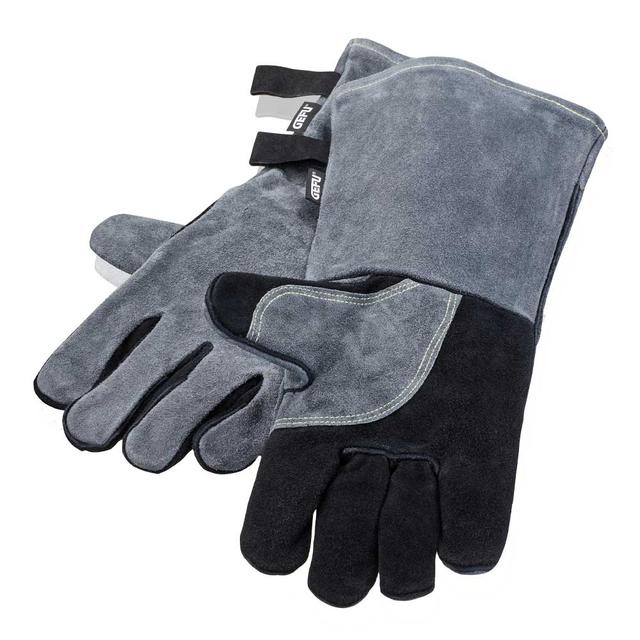 Gefu Grå Grillhandskar i Läder 2-Pack 50% rabatt 