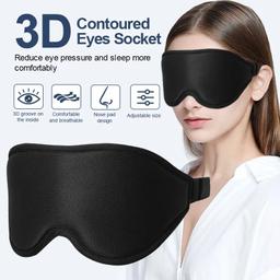 3D Mörkläggande Sovmask med Konturer