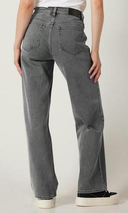 Vailent Straight Jeans för Dam Grå