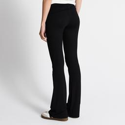 Classic High-Waisted Flared Dress Pants