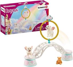 Schleich träningsset bevingade lejonungar, 9 delar