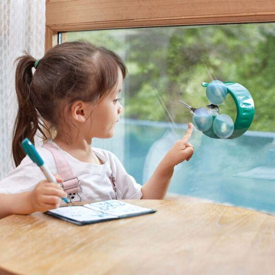Hape fågelmatare med sugpropp för fönster