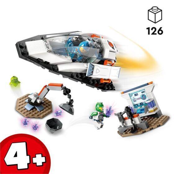 LEGO City 60429 Rymdskepp och Asteroidupptäckt