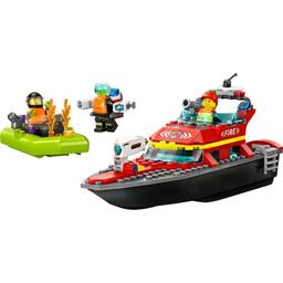 LEGO City 60373 Brandräddningsbåt Byggset
