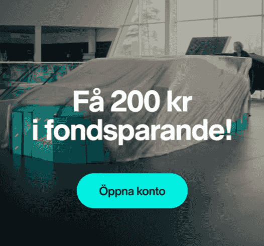 Få 200 kr i fondsparande som ny kund hos Nordnet
