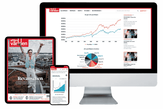 Halva priset på Affärsvärlden i 6 månader