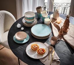 Servis 24 delar, färgglad design