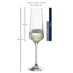 Leonardo Puccini Glasservis 18 delar