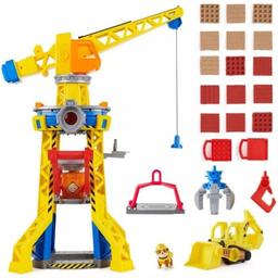 Rubble & Crew kranlekset med kinetisk sand