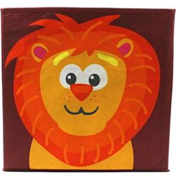 Förvaringslåda i polyester 30x30 cm Lejon CP8501400