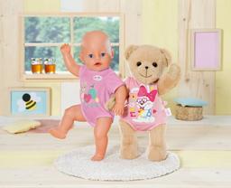 BABY Born Björn med Rosa Dräkt