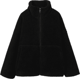 Fleecejacka JUNA Black Carin Wester