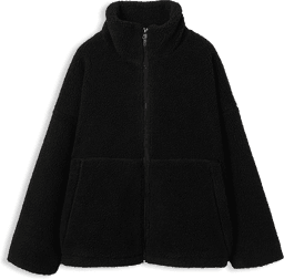 Fleecejacka JUNA Black Carin Wester