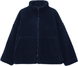 Fleecejacka JUNA Black Carin Wester