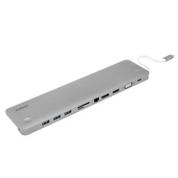 Plexgear USB-C Multiadapter med 11 portar