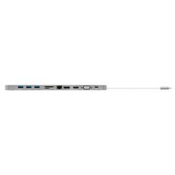 Plexgear USB-C Multiadapter med 11 portar
