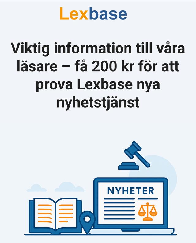 Prova den nya nyhetstjänsten – få 200 kr i saldo