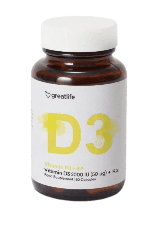 15 % rabatt på D-vitamin hos Greatlife