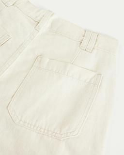 Ljusblå Slouchy Wide Jeans Dam