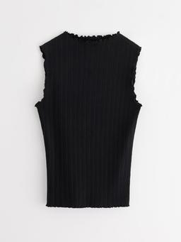 Elegant ärmlös damtopp