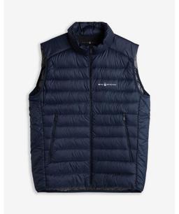 Navy Spray Down Vest
