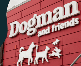 Få 20 % rabatt hos Dogman and friends