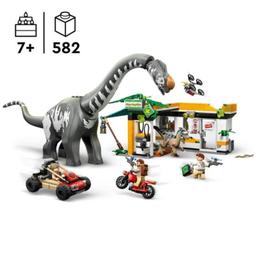 LEGO Jurassic World Raptor- och Titanosaurusuppdrag