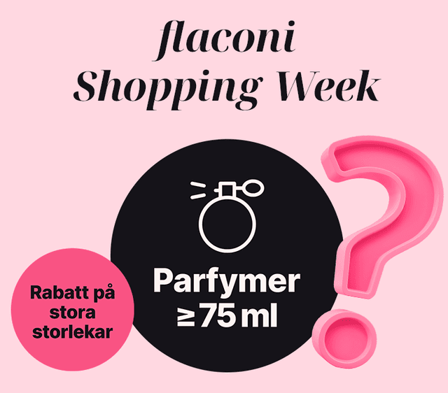 10 % rabatt på parfymer som är minst 75 ml hos Flaconi