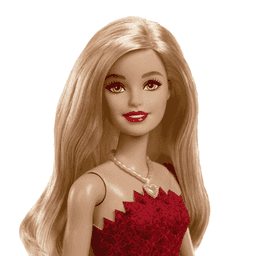 Barbie Fashionista Jubileumsdocka Rubinröd Edition