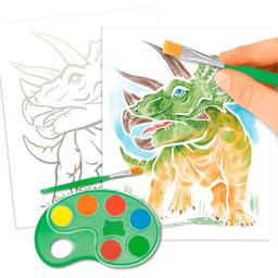 Dino World Color Me Up Paper Set