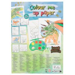 Dino World Color Me Up Paper Set