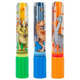 Dino World Vaxkritor Set med 3 Färger