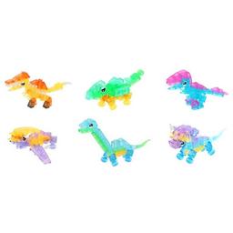 Dinosaurieklossar Set med 12 Blandade