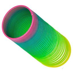 Slinky färgglad spiraltrappa leksak