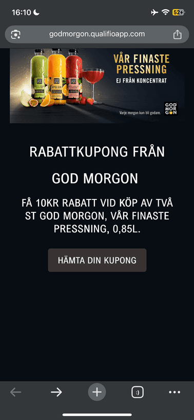 Eckes Granini Godmorgon Premium Juice