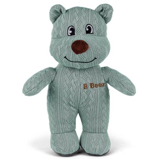 B Beez stickad nalle babyleksak