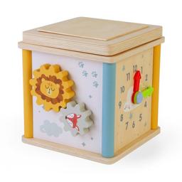 Wood Beez Trä Aktivitetskube för Barn