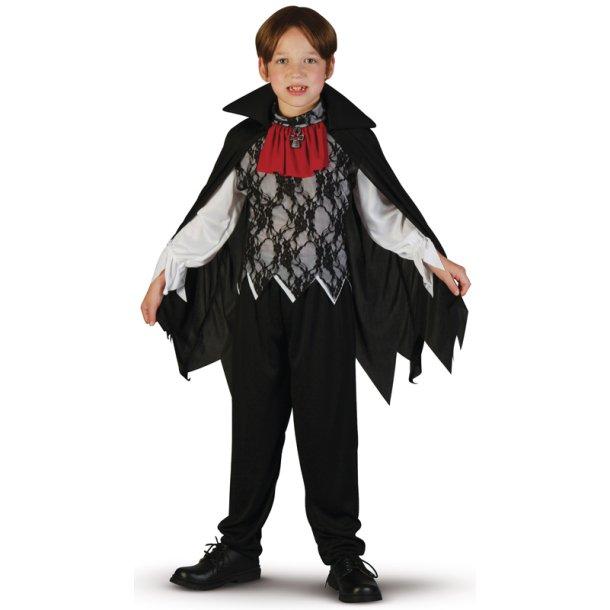 Elegant Vampyrdräkt för Halloween 120 cm
