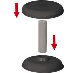 Tangentbord med pall och inspelningsfunktion