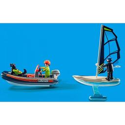 Playmobil polarräddningsset med figurer