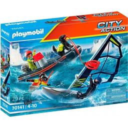 Playmobil polarräddningsset med figurer