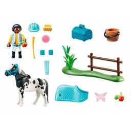 Playmobil Lewitzer Ponny med Tillbehör