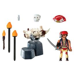 Playmobil Piratset med Skelettkanon