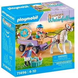 Playmobil Ponny med Vagn Horses of Waterfall