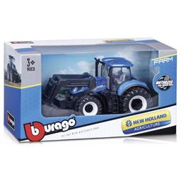 Burago New Holland Frontlastartraktor Modell