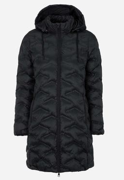 Ljusbeige trikåtunika med strassdetaljer