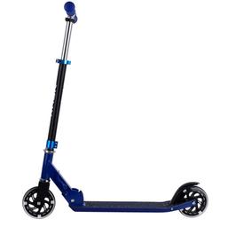 Blå Rask 145mm sparkcykel med LED-ljus